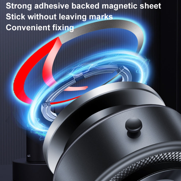 AIMITE M12 Car Phone Magnetic Rotating Holder Vacuum Suction Cup Strong Magnetic Support Bracket(Silver) - free shipping - PMC Jewellery - Order now!