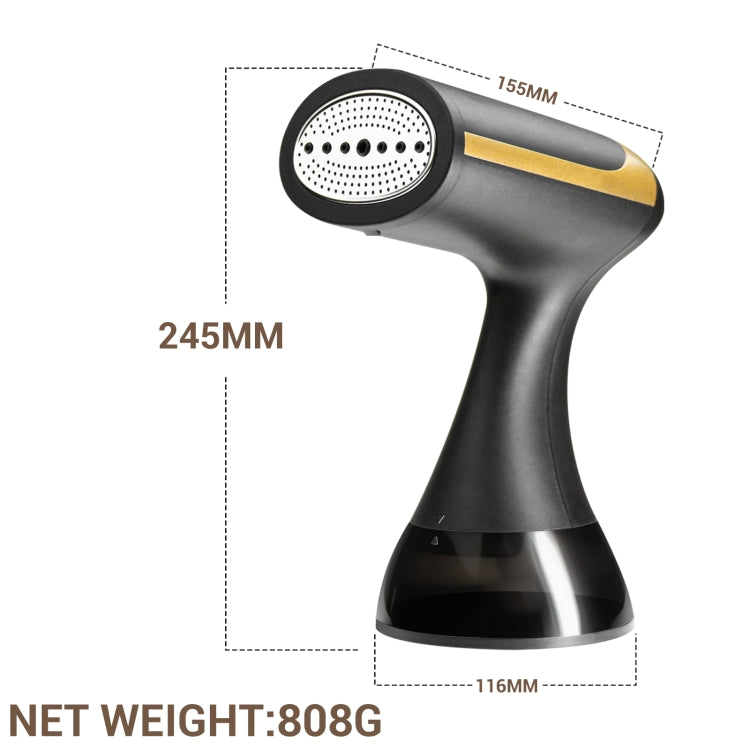 Small Portable Handheld Household Steam Spray Clothes Wrinkle Removal Iron, Size: US Plug(Black) - free shipping - PMC TechLife - Order now!