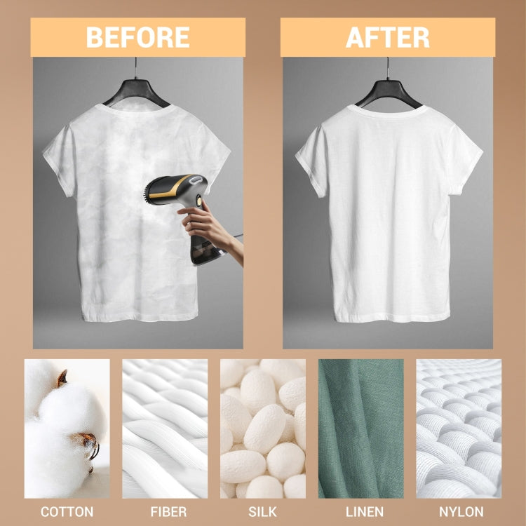 Small Portable Handheld Household Steam Spray Clothes Wrinkle Removal Iron, Size: AU Plug(White) - free shipping - PMC TechLife - Order now!