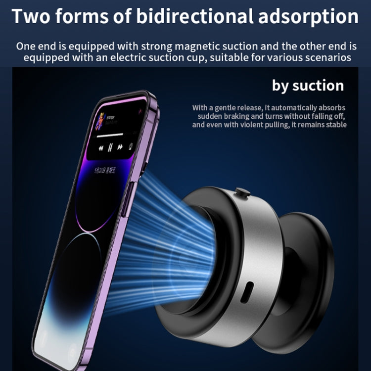 AIMITE X11 Car Vacuum Adsorption Cell Phone Magnetic Holder Universal Adjustable Navigation Support Bracket(Black Ordinary Model) - free shipping - PMC Jewellery - Order now!