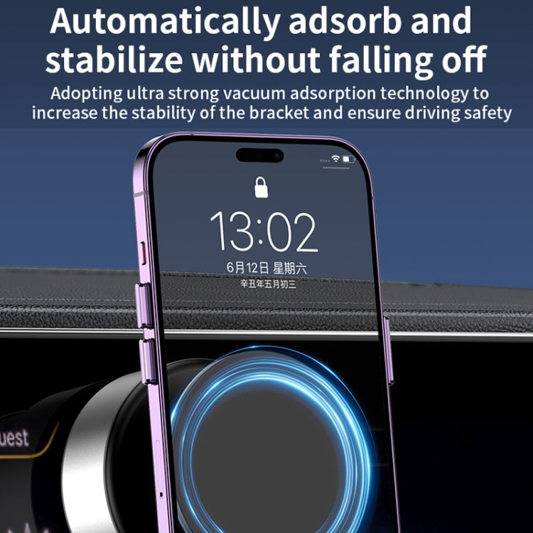 AIMITE X11 Car Vacuum Adsorption Cell Phone Magnetic Holder Universal Adjustable Navigation Support Bracket(Black Ordinary Model) - free shipping - PMC Jewellery - Order now!