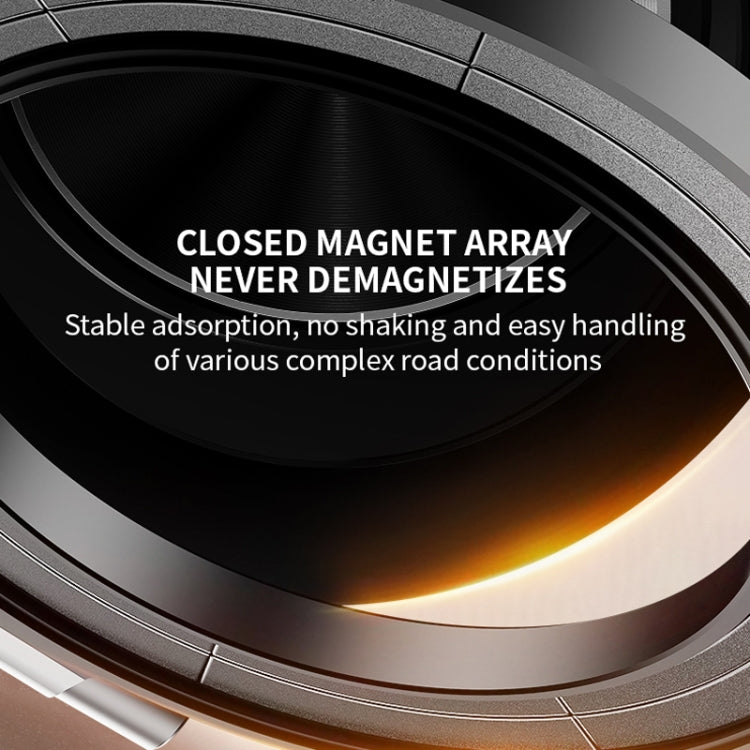 AIMITE C2 Car Vacuum Suction Cup Magnetic Three Axis Linkage Rotatable Cell Phone Holder(Silver) - free shipping - PMC Jewellery - Order now!