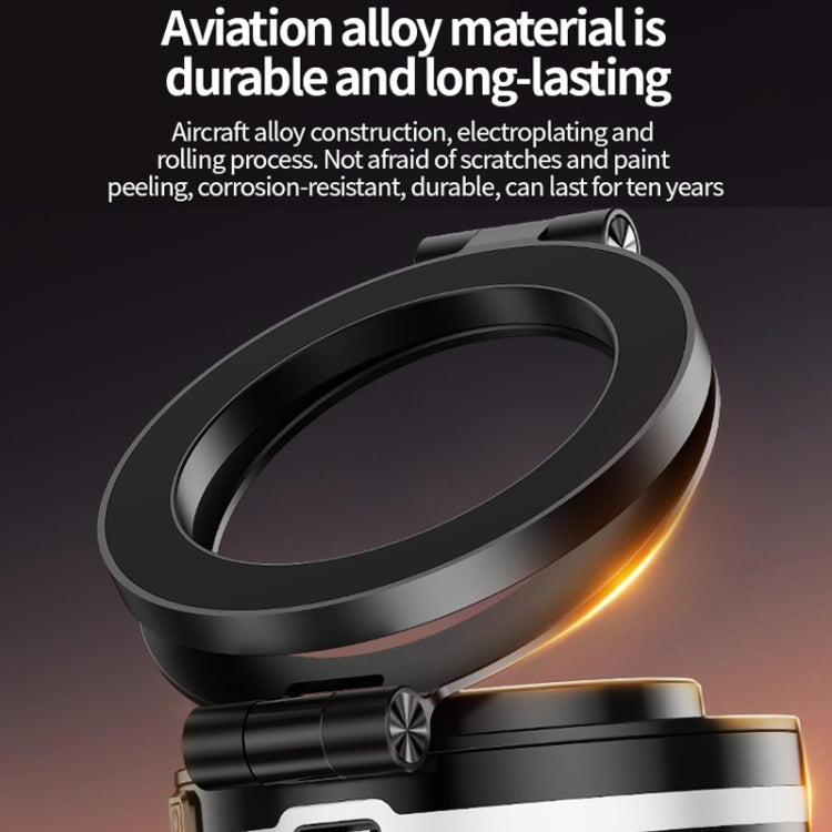 AIMITE C2 Car Vacuum Suction Cup Magnetic Three Axis Linkage Rotatable Cell Phone Holder(Silver) - free shipping - PMC Jewellery - Order now!