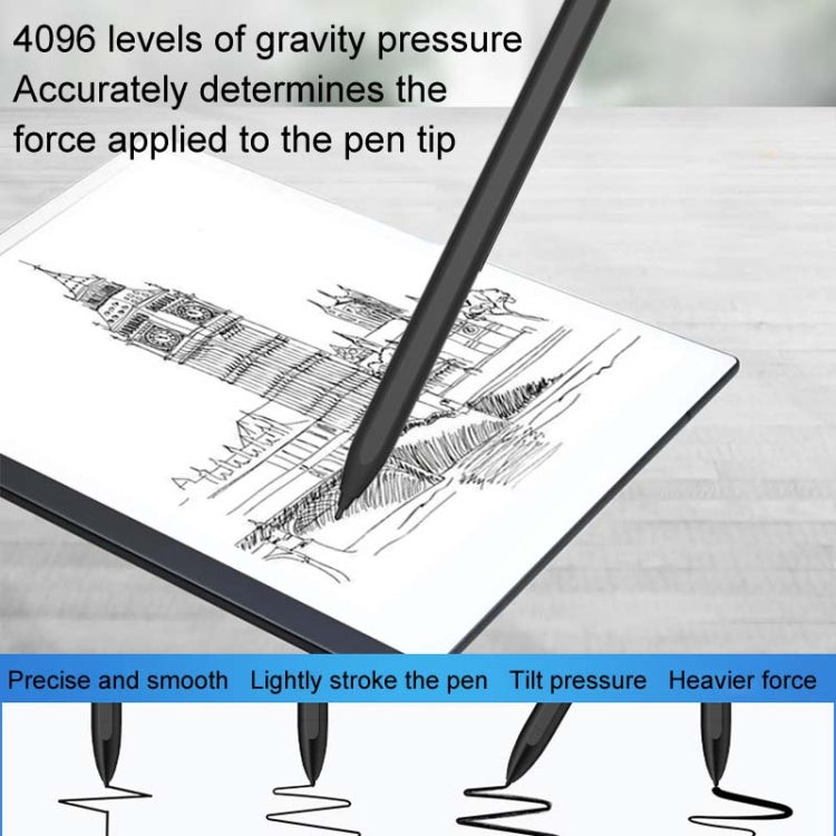 4096 Grade Pressure Sensitive EMR Stylus, Style: D-003 Upgrade+5 Felt Tips+1 Pen Clip - free shipping - PMC TechLife - Order now!