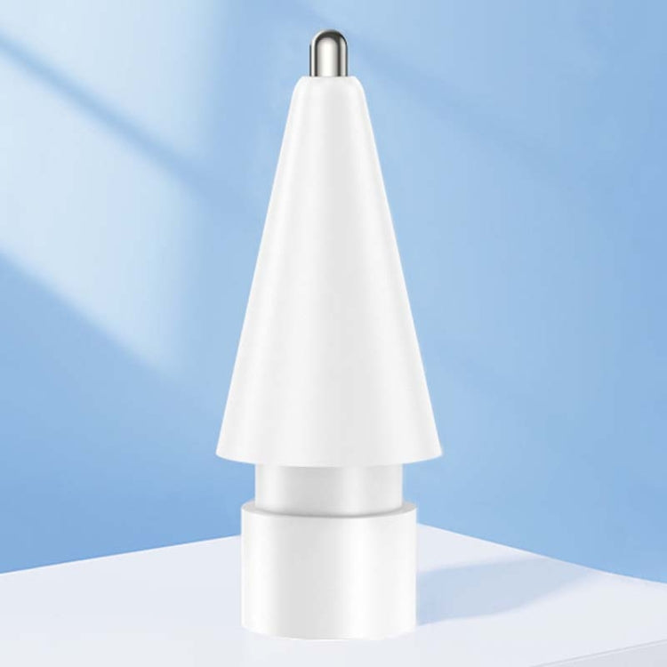 For Apple Pencil Series Replacement Nibs Modified Nibs, Style: 4.0 Extended White Shell Silver Tip - Pencil Accessories by PMc TechLife | Online Shopping South Africa | PMc TechLife | Buy Now Pay Later Mobicred