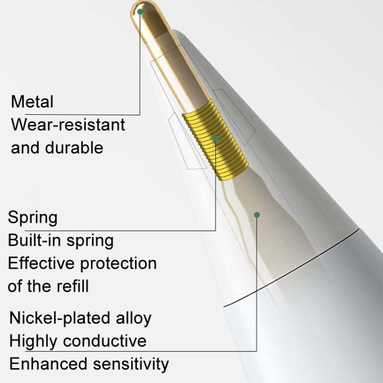 For Apple Pencil Series Replacement Nibs Modified Nibs, Style: 4.0 Extended Transparent Shell Gold Tip - Pencil Accessories by PMc TechLife | Online Shopping South Africa | PMc TechLife | Buy Now Pay Later Mobicred