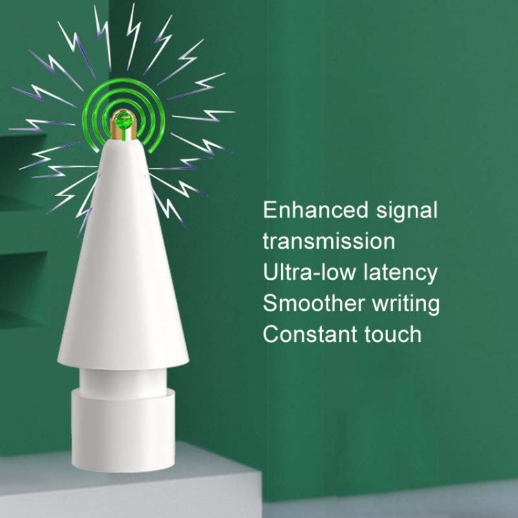 For Apple Pencil Series Replacement Nibs Modified Nibs, Style: 4.0 Extended Transparent Shell Gold Tip - Pencil Accessories by PMc TechLife | Online Shopping South Africa | PMc TechLife | Buy Now Pay Later Mobicred