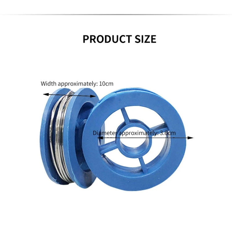 0.8mm 5pcs High Purity Small Rolls Of Non Cleaning Soldering Wire Soldering Assistance Tools - Welding Wire by PMC TechLife | Online Shopping South Africa | PMC TechLife | Buy Now Pay Later Mobicred