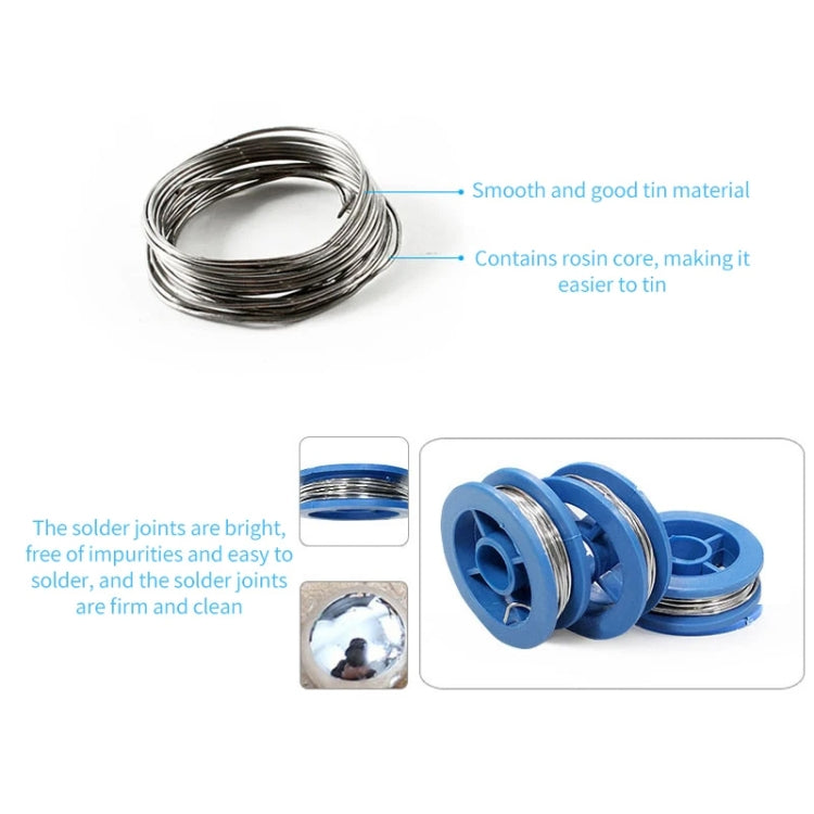 0.8mm 5pcs High Purity Small Rolls Of Non Cleaning Soldering Wire Soldering Assistance Tools - Welding Wire by PMC TechLife | Online Shopping South Africa | PMC TechLife | Buy Now Pay Later Mobicred