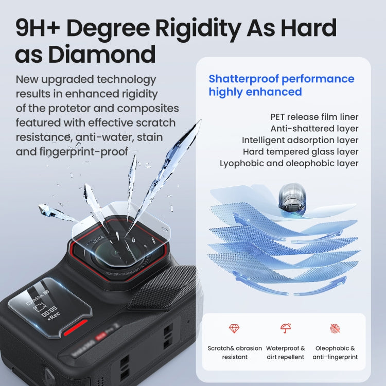 For Insta360 Ace Pro 2 aMagisn Tempered Glass Screen Protector, Spec: 2 Sets - free shipping - PMC TechLife - Order now!