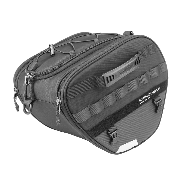 Rhinowalk MTR5001 15L Scooter Front Bag Large Capacity Curved Beam Motorcycle Rear Seat Bag(Black) - free shipping - PMC Jewellery - Order now!