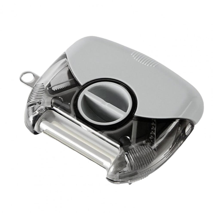 3-In-1 Multifunctional Rotary Peeler Household Kitchen Tools Scraper Fruit Grater(Gray) - Cutter & Peeler by PMc TechLife | Online Shopping South Africa | PMc TechLife | Buy Now Pay Later Mobicred
