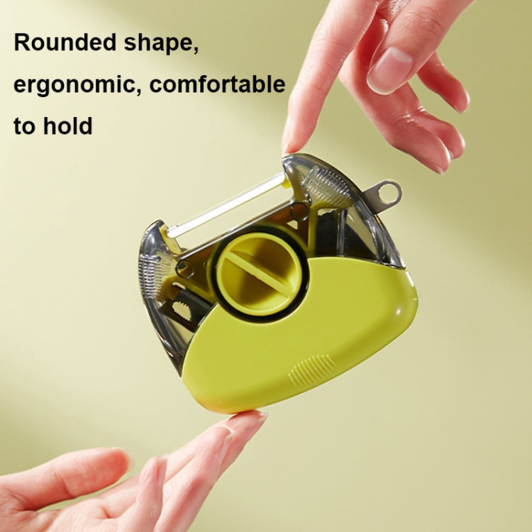 3-In-1 Multifunctional Rotary Peeler Household Kitchen Tools Scraper Fruit Grater(Green) - Cutter & Peeler by PMc TechLife | Online Shopping South Africa | PMc TechLife | Buy Now Pay Later Mobicred