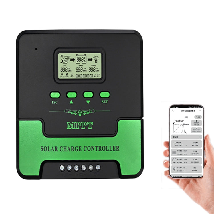 12V-24V 50A WIFI Remote MPPT Home Energy Storage Control System Solar Controller, Model: CM-D50 - Others by PMC TechLife | Online Shopping South Africa | PMC TechLife | Buy Now Pay Later Mobicred