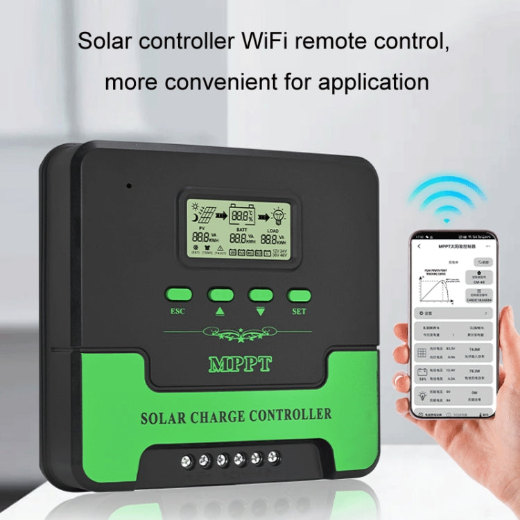 12V-24V 10A WIFI Remote MPPT Home Energy Storage Control System Solar Controller, Model: CM-D10 - Others by PMC TechLife | Online Shopping South Africa | PMC TechLife | Buy Now Pay Later Mobicred