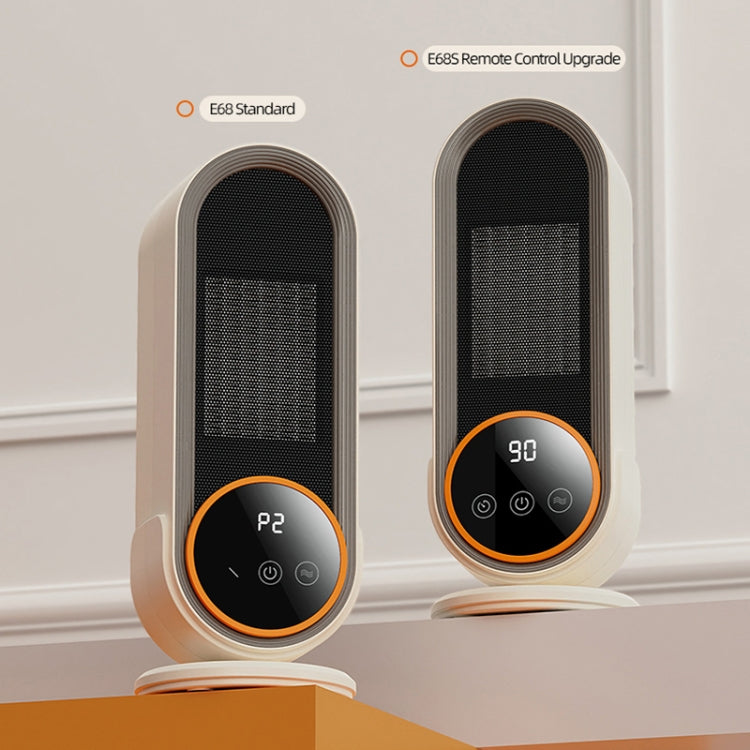 E68 1200W PTC Ceramic Heating Desktop Heater Smart Electric Heater, Plug: EU Plug(Standard Model) - Electric Heaters by PMC TechLife | Online Shopping South Africa | PMC TechLife | Buy Now Pay Later Mobicred