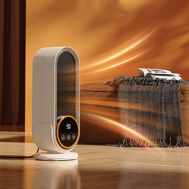 E68S 1200W PTC Ceramic Heating Desktop Smart Electric Heater, Plug: EU Plug(Remote Control Model) - Electric Heaters by PMC TechLife | Online Shopping South Africa | PMC TechLife | Buy Now Pay Later Mobicred