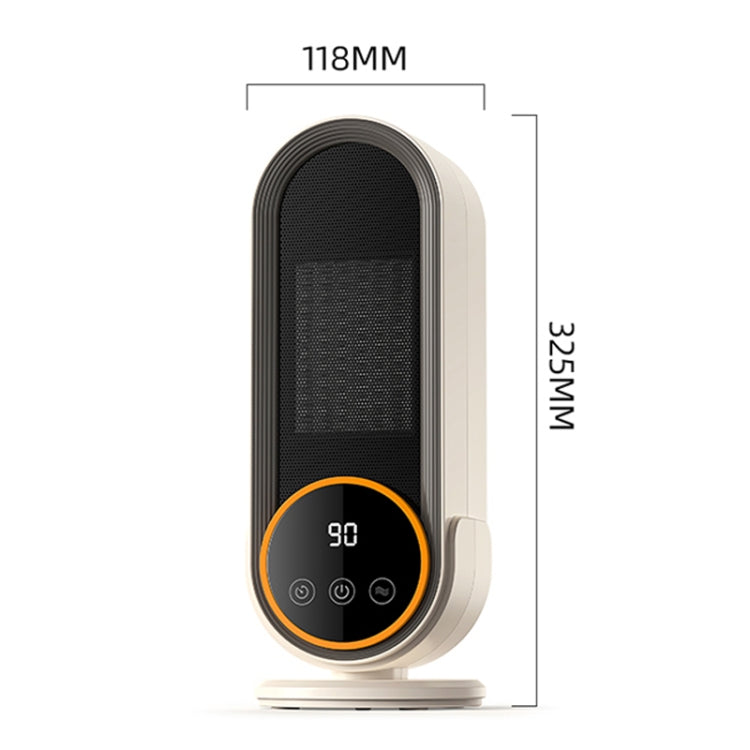 E68S 1200W PTC Ceramic Heating Desktop Smart Electric Heater, Plug: US Plug(Remote Control Model) - Electric Heaters by PMC TechLife | Online Shopping South Africa | PMC TechLife | Buy Now Pay Later Mobicred