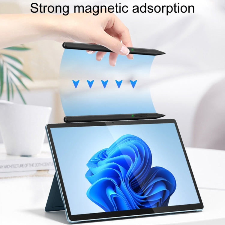 For Microsoft Surface Pro/Go/Laptop/Book Anti-Touch Handwriting Capacitive Pen(Silver) - Stylus Pen by PMC TechLife | Online Shopping South Africa | PMC TechLife | Buy Now Pay Later Mobicred