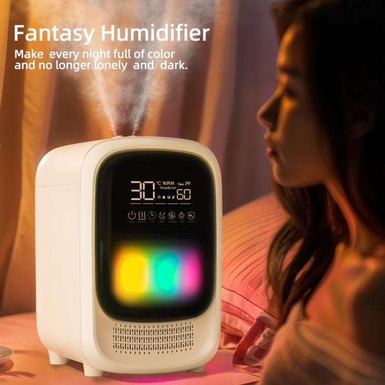 FS101 3.5L Colorful Light Home Bluetooth Music Aromatherapy Humidifier, Spec: UK Plug(Whtie) - free shipping - PMC TechLife - Order now!