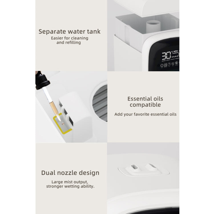 FS101 3.5L Colorful Light Home Bluetooth Music Aromatherapy Humidifier, Spec: AU Plug(Whtie) - free shipping - PMC TechLife - Order now!
