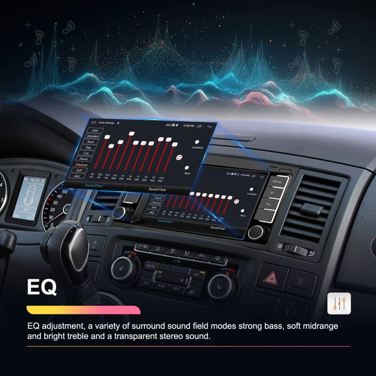 4+64G For Volkswagen Touareg 7-Inch Car WiFi Player Android 13 System Support CarPlay/Android Auto Standard Edition - free shipping - PMC Jewellery - Order now!