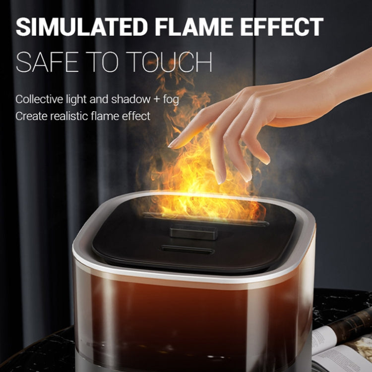 JSQ-58 1.1L large Capacity Digital Display Flame Atomization Humidifier, Color: White(US Plug) - free shipping - PMC TechLife - Order now!