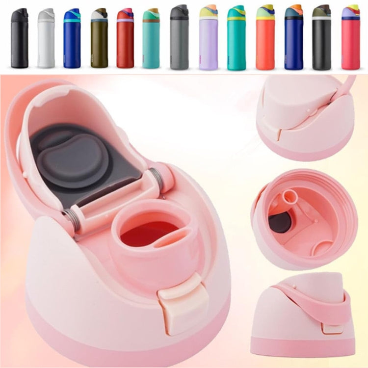 Replacement Lid for Owala Freesi Cup No Leakage One Button Open With Carry Loop(Blue) - Vacuum Thermoses & Cups by PMc TechLife | Online Shopping South Africa | PMc TechLife | Buy Now Pay Later Mobicred