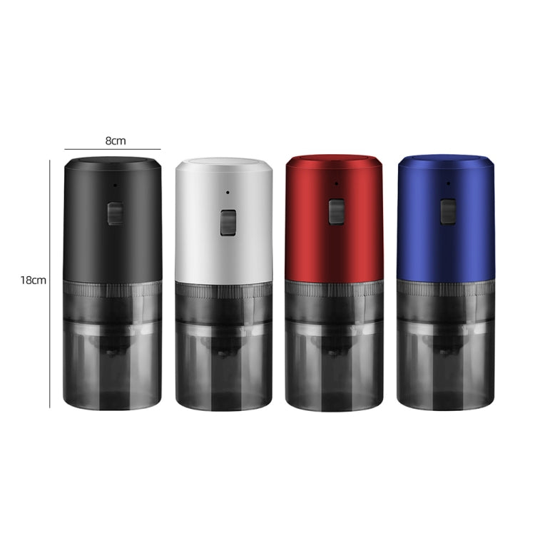 USB Rechargeable Adjustable Coarse and Fine Household Portable Electric Coffee Bean Grinder(Black) - free shipping - PMC TechLife - Order now!
