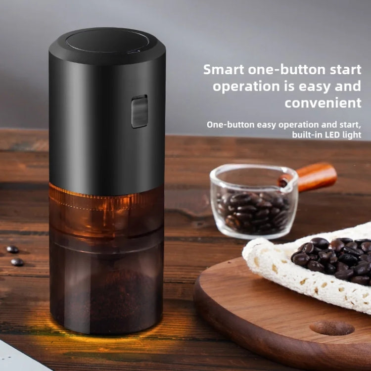 USB Rechargeable Adjustable Coarse and Fine Household Portable Electric Coffee Bean Grinder(Blue) - free shipping - PMC TechLife - Order now!