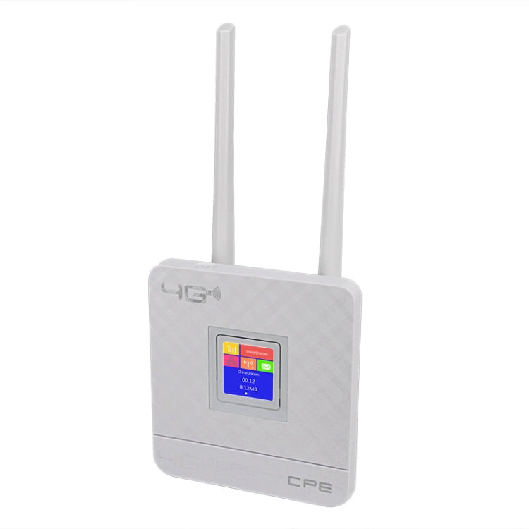 Asian Version B1/3/5/38/39/40/41 4G LTE CPE Colorful Screen Router Triple Network Plug and Play Mobile Router, EU Plug - Wireless Routers by PMC TechLife | Online Shopping South Africa | PMC TechLife | Buy Now Pay Later Mobicred