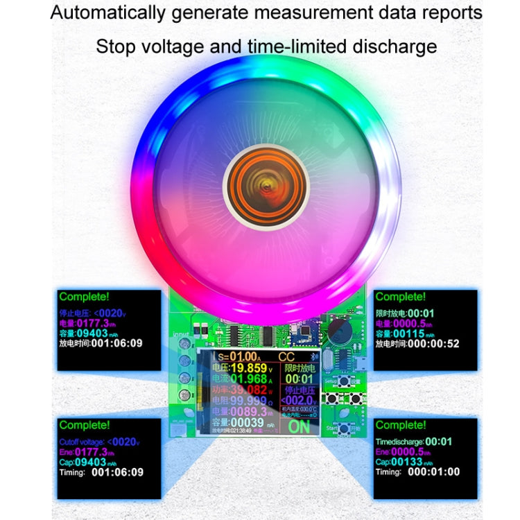 ATORCH Voltage Digitally Controlled Adjustable Constant Current Discharge Load Aging Tester, US Plug(180W DL24P) - Battery & Resistance Tester by PMC TechLife | Online Shopping South Africa | PMC TechLife | Buy Now Pay Later Mobicred