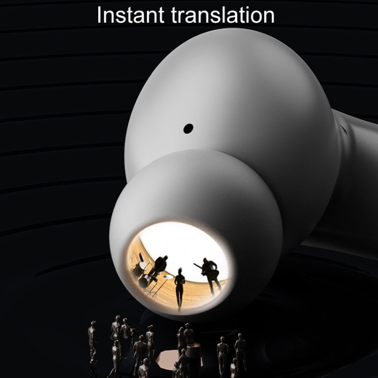 A98 AI Intelligent Translation Wireless Physical Noise Cancellation Bluetooth Earphones(Black) -  by PMC TechLife | Online Shopping South Africa | PMC TechLife | Buy Now Pay Later Mobicred