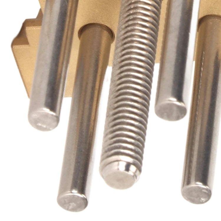 Four-Sided Pure Copper Watch Movement Holder(Yellow) - free shipping - PMC TechLife - Order now!