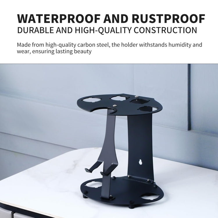 For Dyson Airwrap Curling Iron Desktop Storage Rack Wall-mounted Carbon Steel Bracket - For Dyson Accessories by PMC TechLife | Online Shopping South Africa | PMC TechLife | Buy Now Pay Later Mobicred