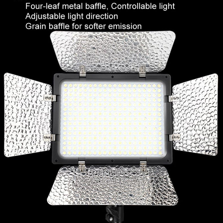 WS-300II Video Fill Light Dual Color Temperature LED Beauty Shooting Light, Spec: Single Lamp+EU Plug Adapter -  by PMC TechLife | Online Shopping South Africa | PMC TechLife | Buy Now Pay Later Mobicred