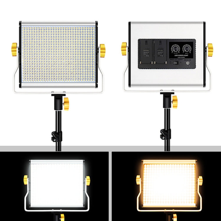 Photography Live LED Fill Light Film And Television Shooting Portrait Soft Video Lighting, Spec: W480 Lamp+UK Plug Adapter -  by PMC TechLife | Online Shopping South Africa | PMC TechLife | Buy Now Pay Later Mobicred