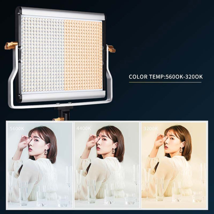 Photography Live LED Fill Light Film And Television Shooting Portrait Soft Video Lighting, Spec: W480 Lamp+UK Plug Adapter -  by PMC TechLife | Online Shopping South Africa | PMC TechLife | Buy Now Pay Later Mobicred