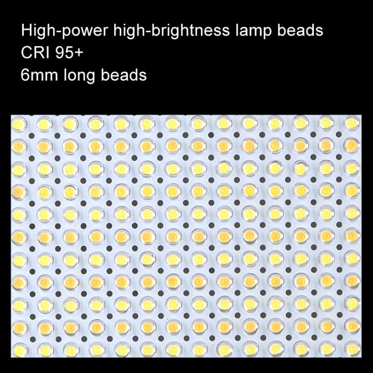 Photography Live LED Fill Light Film And Television Shooting Portrait Soft Video Lighting, Spec: W660 Lamp+UK Plug Adapter -  by PMC TechLife | Online Shopping South Africa | PMC TechLife | Buy Now Pay Later Mobicred