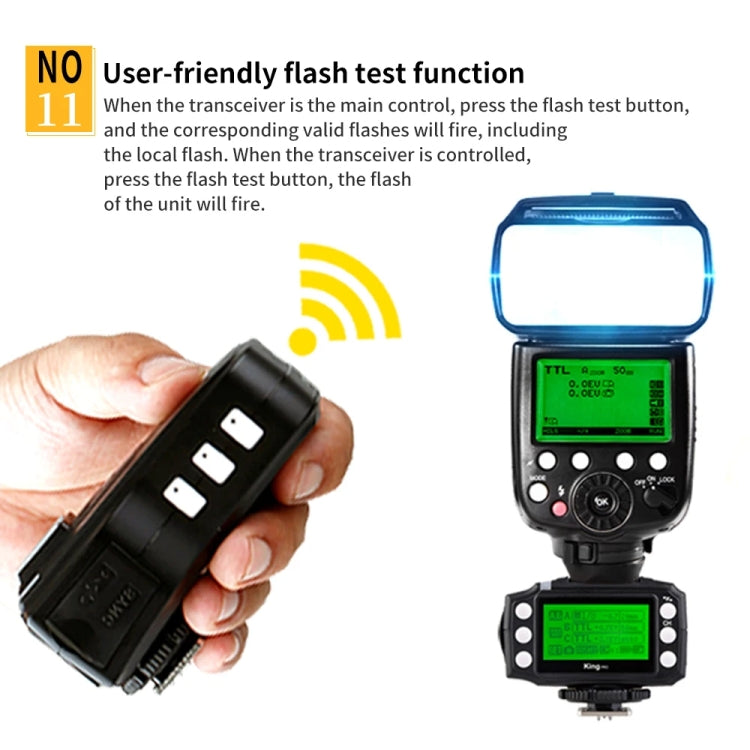 For Sony Pixel King Pro Camera Wireless Radio Flash TTL Transmitter and Receiver - free shipping - PMC TechLife - Order now!