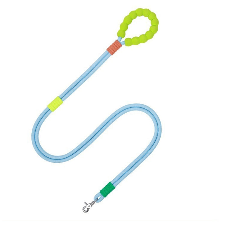 Explosion-Proof  Two-Stage Dog Leash With Foam Handle For Medium And Large Dogs(Sea Salt Blue) - Leashes & Chest Strap by PMC TechLife | Online Shopping South Africa | PMC TechLife | Buy Now Pay Later Mobicred