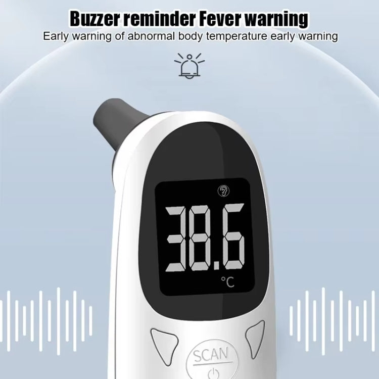 ELOFS EF-07 Pet Dog Cat Ear Digital Thermometer Accurate Infrared Measuring Animal Thermometer(White) - Detectors by ELOFS | Online Shopping South Africa | PMC TechLife | Buy Now Pay Later Mobicred