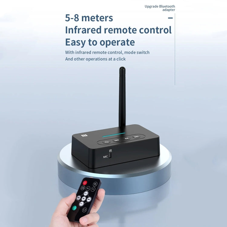 D9 2-in-1 Old-fashioned Audio Car Bluetooth Receiver Transmitter NFC Music Bluetooth Adapter - free shipping - PMC Jewellery - Order now!