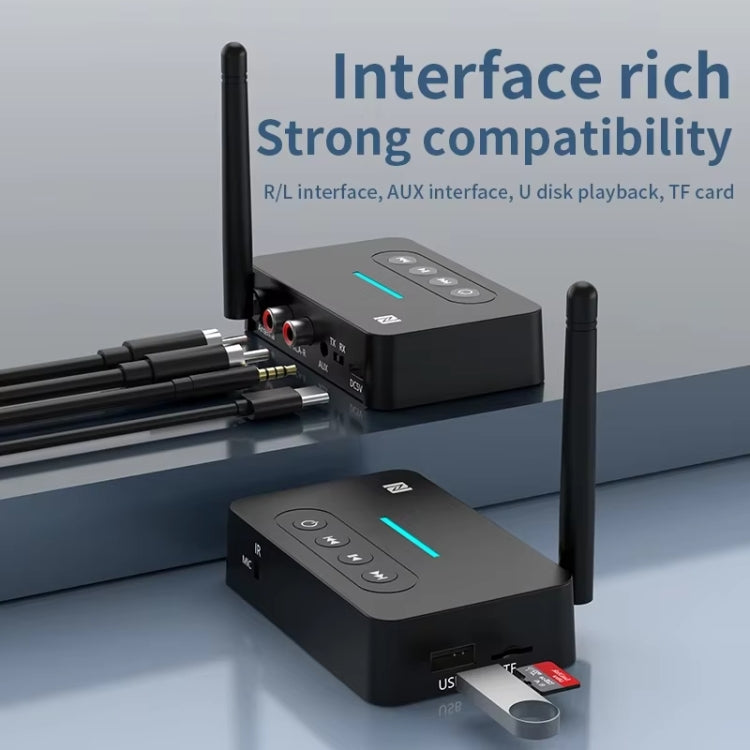 D9 2-in-1 Old-fashioned Audio Car Bluetooth Receiver Transmitter NFC Music Bluetooth Adapter - free shipping - PMC Jewellery - Order now!