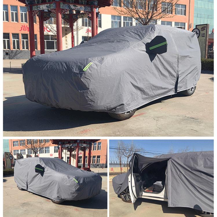 SUV Car EVA Plus Velvet Thickened Heat Insulation Sunshade With Shark Fin, Size: M 4. 65x1. 85x1.6 - PE Material by PMc TechLife | Online Shopping South Africa | PMc TechLife | Buy Now Pay Later Mobicred