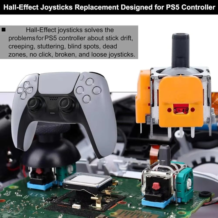 For PS4 High-precision Adjustable Hall Electromagnetic Joystick - free shipping - PMC TechLife - Order now!