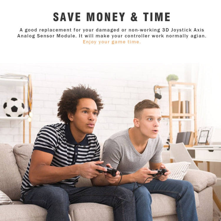 For PS5 Game Controller Hall Joystick and Joystick Cap Set Repair Accessories - PS5 Spare Parts by PMC TechLife | Online Shopping South Africa | PMC TechLife | Buy Now Pay Later Mobicred