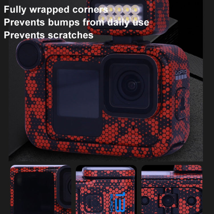 For GOPro HERO13 Black Camera Stickers Body Protective Film, Style: 14 Snake Scale White - free shipping - PMC TechLife - Order now!