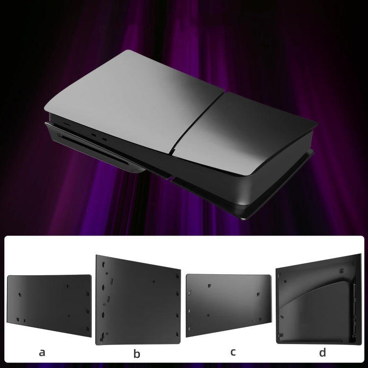 For PS5 Slim Replacement Faceplate Shell Detachable Protective Case, Model: Digital Edition Gray - Cases by PMc TechLife | Online Shopping South Africa | PMc TechLife | Buy Now Pay Later Mobicred