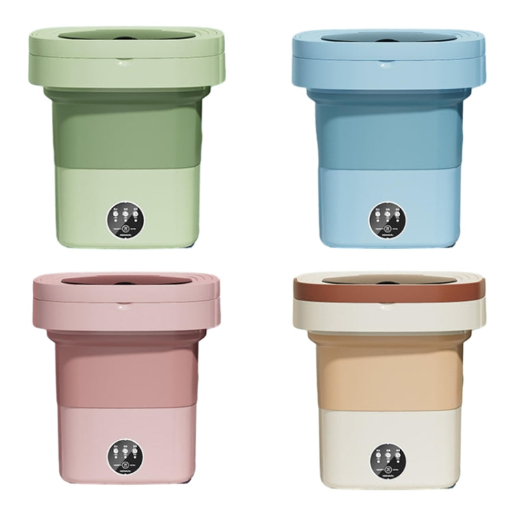 Fully Automatic Mini Foldable Washing Machine With Dehydration Function, Size: AU Plug(Pink) - free shipping - PMC TechLife - Order now!